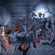 Illustration for article titled How we drew Hellboy hanging out with Edgar Allan Poe at a bar